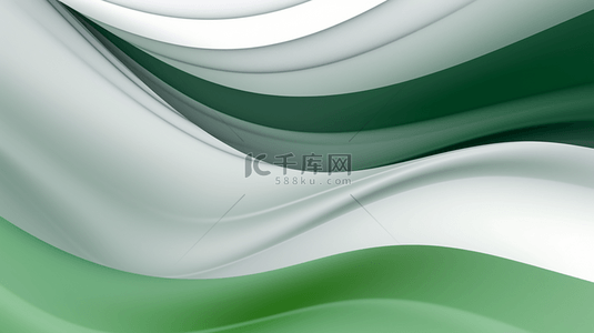 灰色绿色背景图片_白色和灰色波浪抽象背景。柔和的设计适用于图形工作。