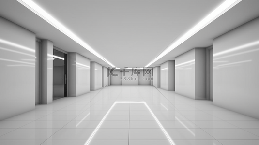号号背景图片_豪华白色抽象建筑极简主义背景现代陈列室现代化。