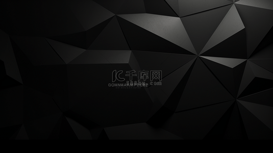 现代抽象黑色背景形状 PSD，3D 垂直手机壁纸 4K