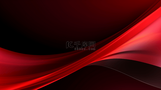 黑色的线条背景图片_带有红线的抽象背景。