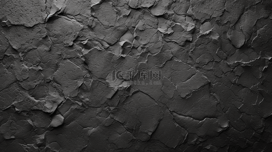 黑色粗糙的水泥表面