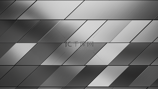 金属质感抛光金属表面的矢量背景。