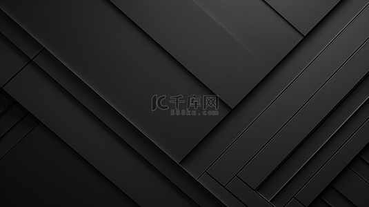 现代抽象黑色背景形状 PSD，3D 垂直手机壁纸 4K