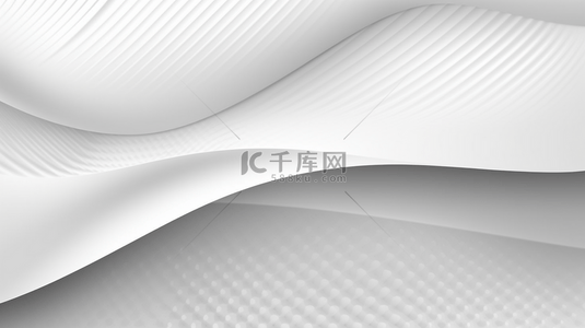 向量抽象白色和灰色几何背景，用于商业演示或封面。白色横幅抽象图案。向量插画。