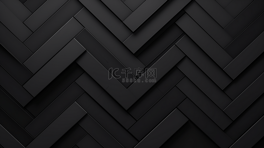 简洁图案背景图片_黑色背景壁纸，现代几何图案矢量图。