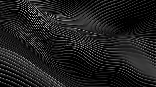 抽象波浪图案背景图片_金色波动数字插图艺术抽象背景图案