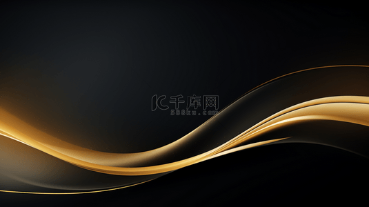 金色高级背景图片_软金色闪耀的奢华背景，金色和黑色圆圈线条与光斑火花交织。豪华矢量插画高级横幅设计。