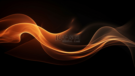 波浪线条背景图片_抽象的分形波火焰背景6