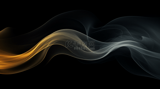 波浪线条背景图片_抽象的分形波火焰背景5