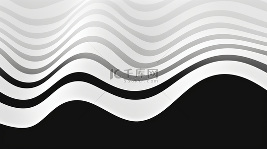 白色极简背景图片_使用混合工具创建的创意线条矢量插图EPS 10设计元素。