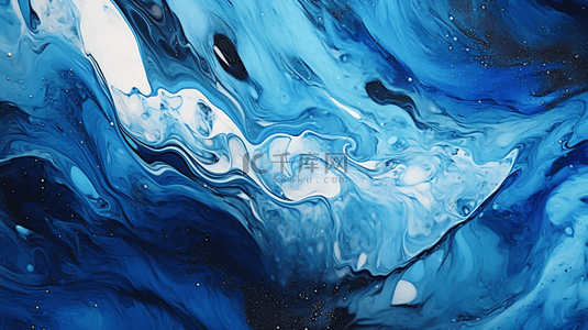 水质地背景图片_液体大理石涂料纹理背景，流体画抽象纹理，强烈的色彩混合壁纸。
