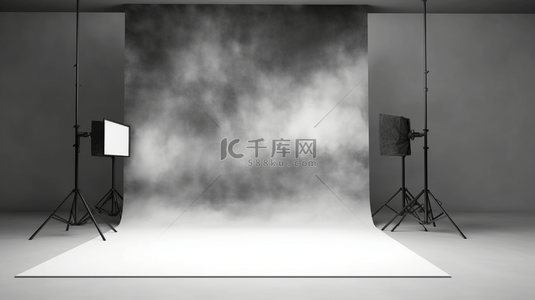 纯色背景图片_抽象豪华黑色渐变带边框的拐角背景工作室背景 - 可作为背景幕布，工作室背景，渐变框架。