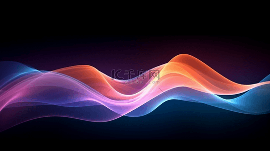 白色旋涡背景图片_具有平滑波浪线的抽象白色背景。