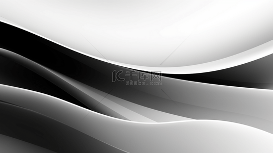 创意黑色设计背景图片_抽象黑色波浪背景。