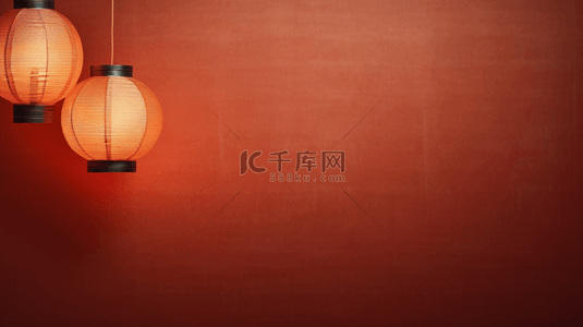 中国风古典灯笼装饰背景31