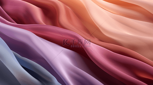 彩色丝绸质感细腻布料纹理图片2
