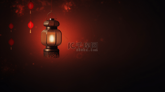 中国风古典灯笼装饰背景22