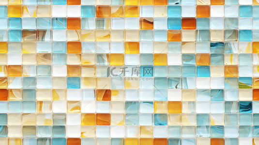 玻璃马赛克瓷砖背景19
