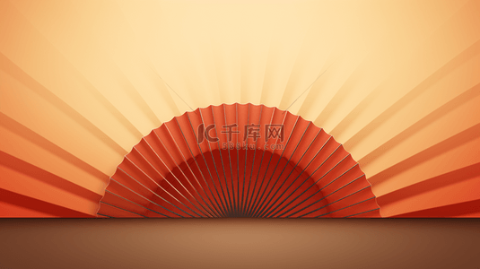 中国风传统古典扇面纹理背景14