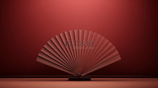 中国风传统古典扇面纹理背景12
