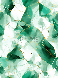 11绿色背景图片_绿色烫金大理石纹理抽象背景11