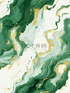 绿色烫金大理石纹理抽象背景14