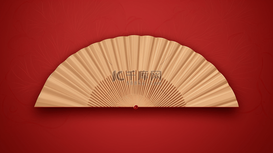 中国风传统古典扇面纹理背景8