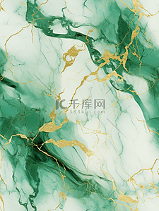 烫金logo背景图片_绿色烫金大理石纹理抽象背景21