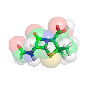 语文学科摄影照片_青霉素分子