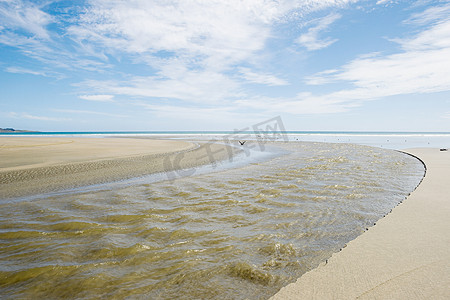 澳大拉西亚摄影照片_新西兰北部的阿希帕拉海滩