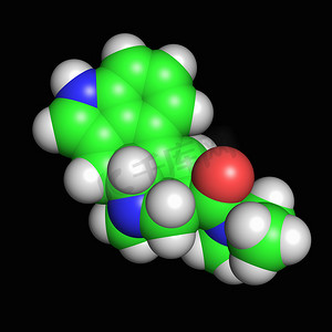 药物分子摄影照片_分子