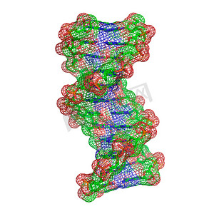 白色粒子摄影照片_分子