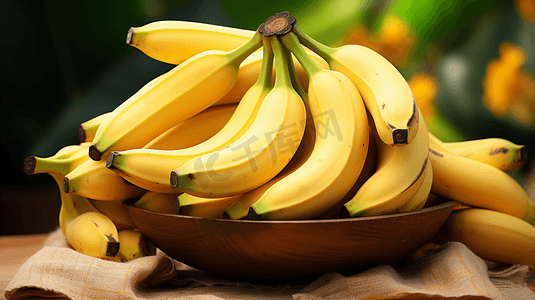 新鲜的水果香蕉摄影