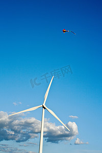 风力涡轮机和风筝