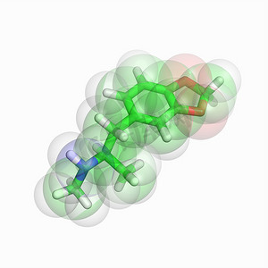 透明纯色摄影照片_分子