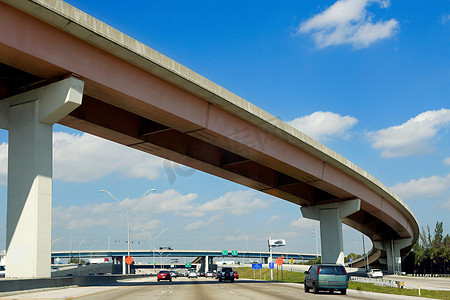 迈阿密的立交桥