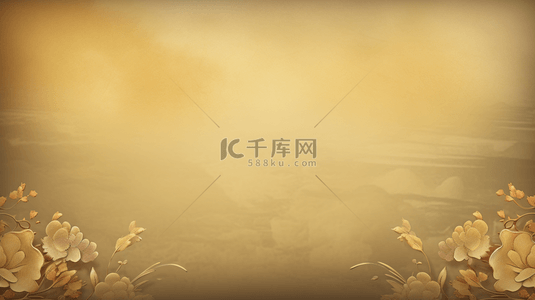 金色中国风梅花古典美纹理背景12