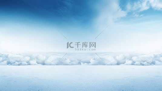 简约冬季暴雪天气背景20