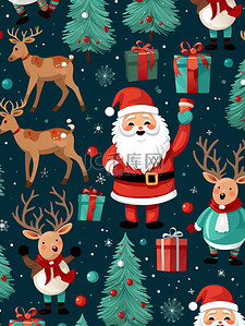 圣诞背景图片_圣诞节日主题壁纸8