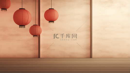 简约古典中国风庆祝新年电商背景16