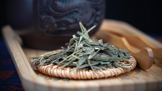 茶文化素材摄影照片_实拍茶叶产品展示摆拍素材
