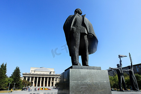 新西伯利亚列宁雕像
