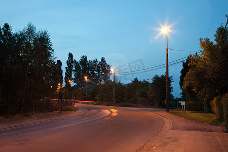 道路上的转弯