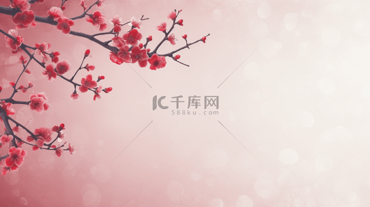 古典梅花背景背景图片_暖色系中国风传统古典简约背景13