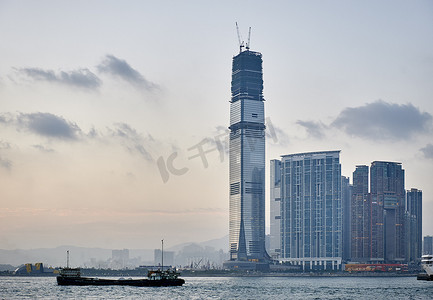 香港尖沙咀城市风貌
