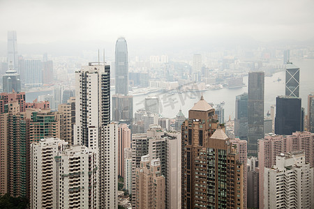 香港香港岛中环摩天大楼
