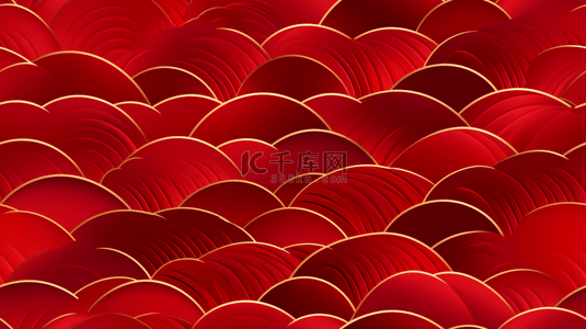 中国传统花纹底纹背景图片_红金新年花纹中国风传统花纹