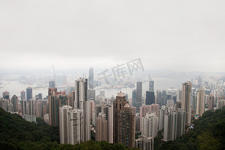 香港香港岛中环摩天大楼
