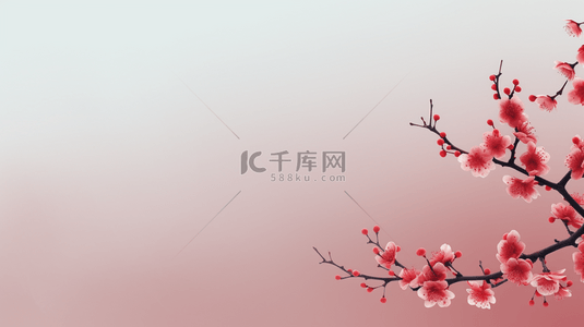 古典梅花背景背景图片_暖色系中国风传统古典简约背景10