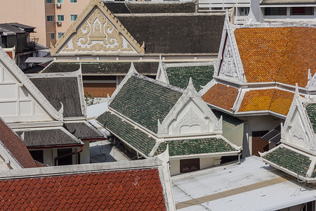 圣殿摄影照片_泰国曼谷佛教寺庙建筑群东南亚